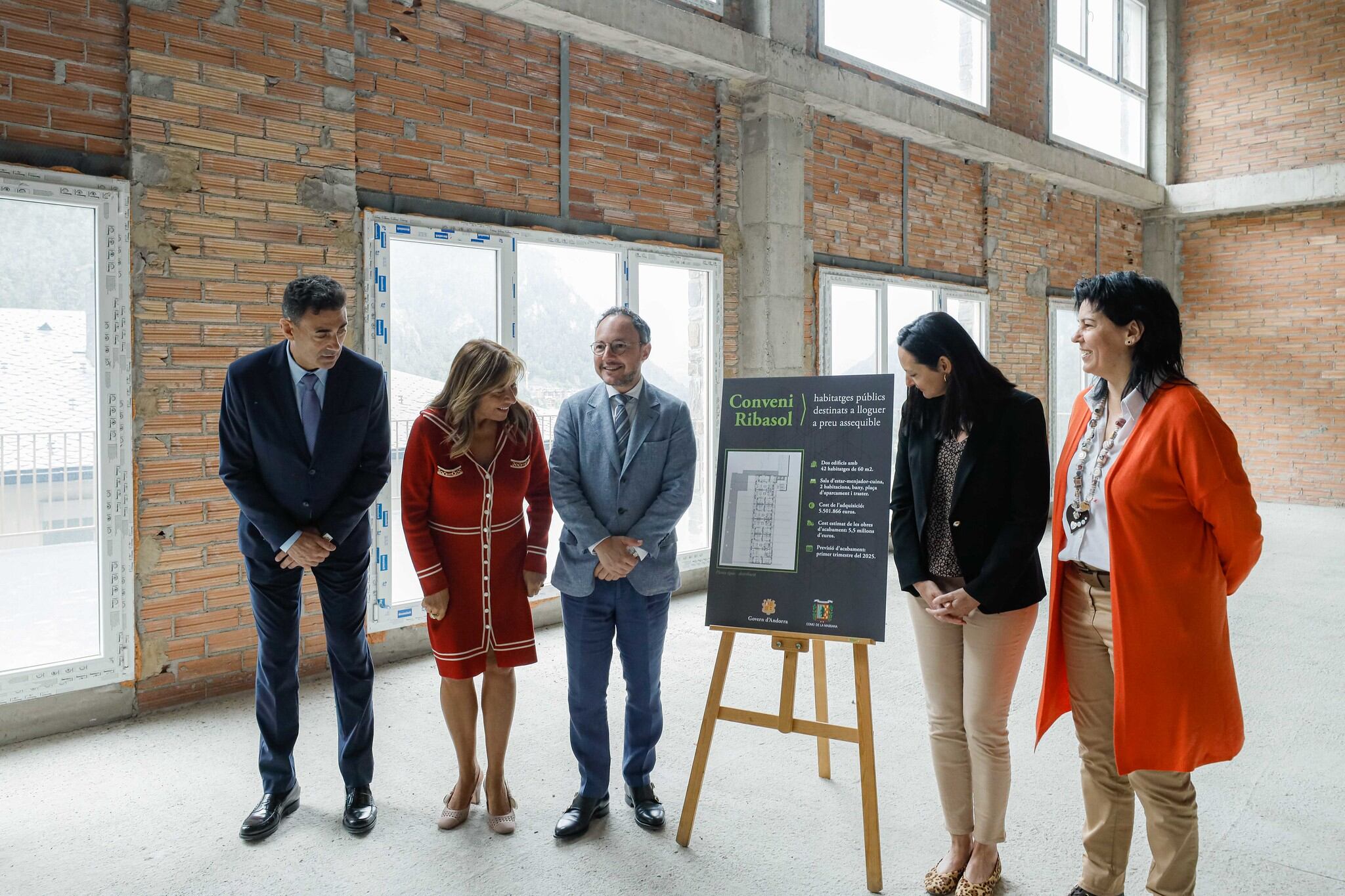 Ferré, Marsol, Espot, Molné i Sansa als edificis a Ribasol.