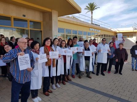 Los paros también se han secundado en centros de salud de Alcoy (foto)