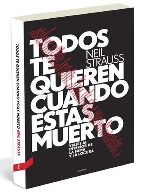 Portada del libro del periodista Neil Strauss