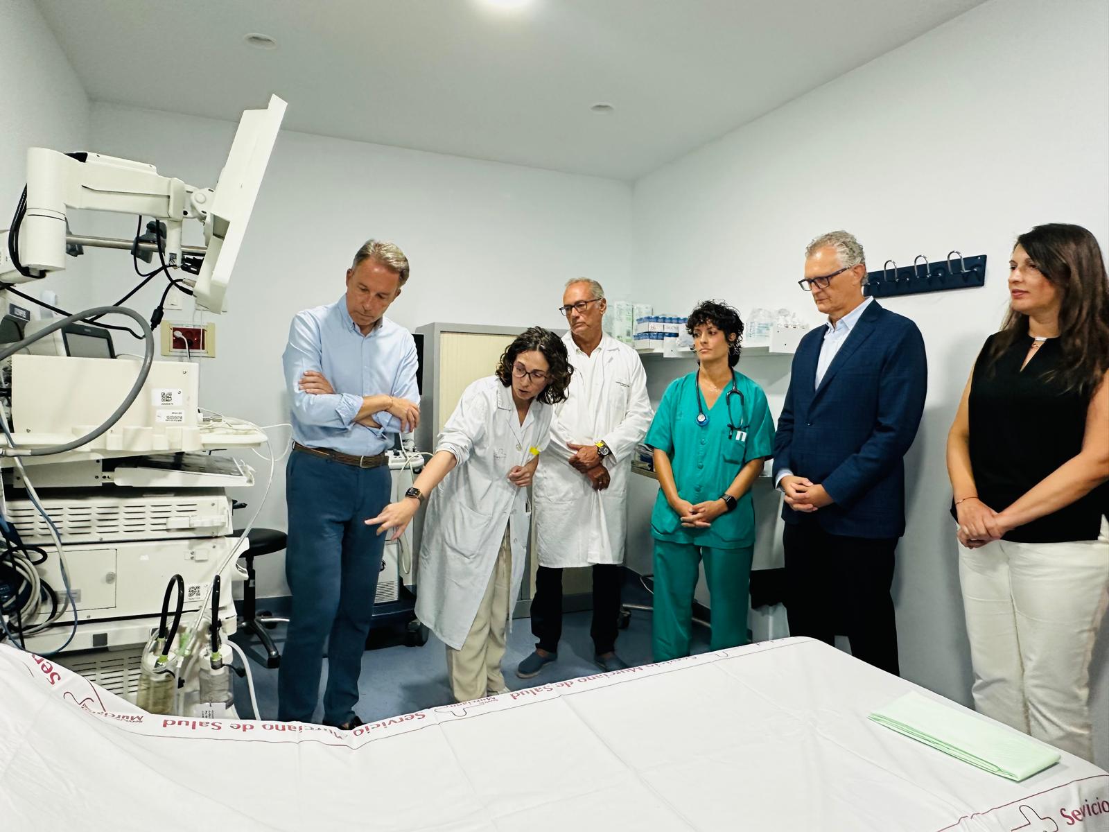 El hospital Rafael Méndez de Lorca renueva los equipos endoscópicos tras una inversión de más de 1,4 millones de euros.