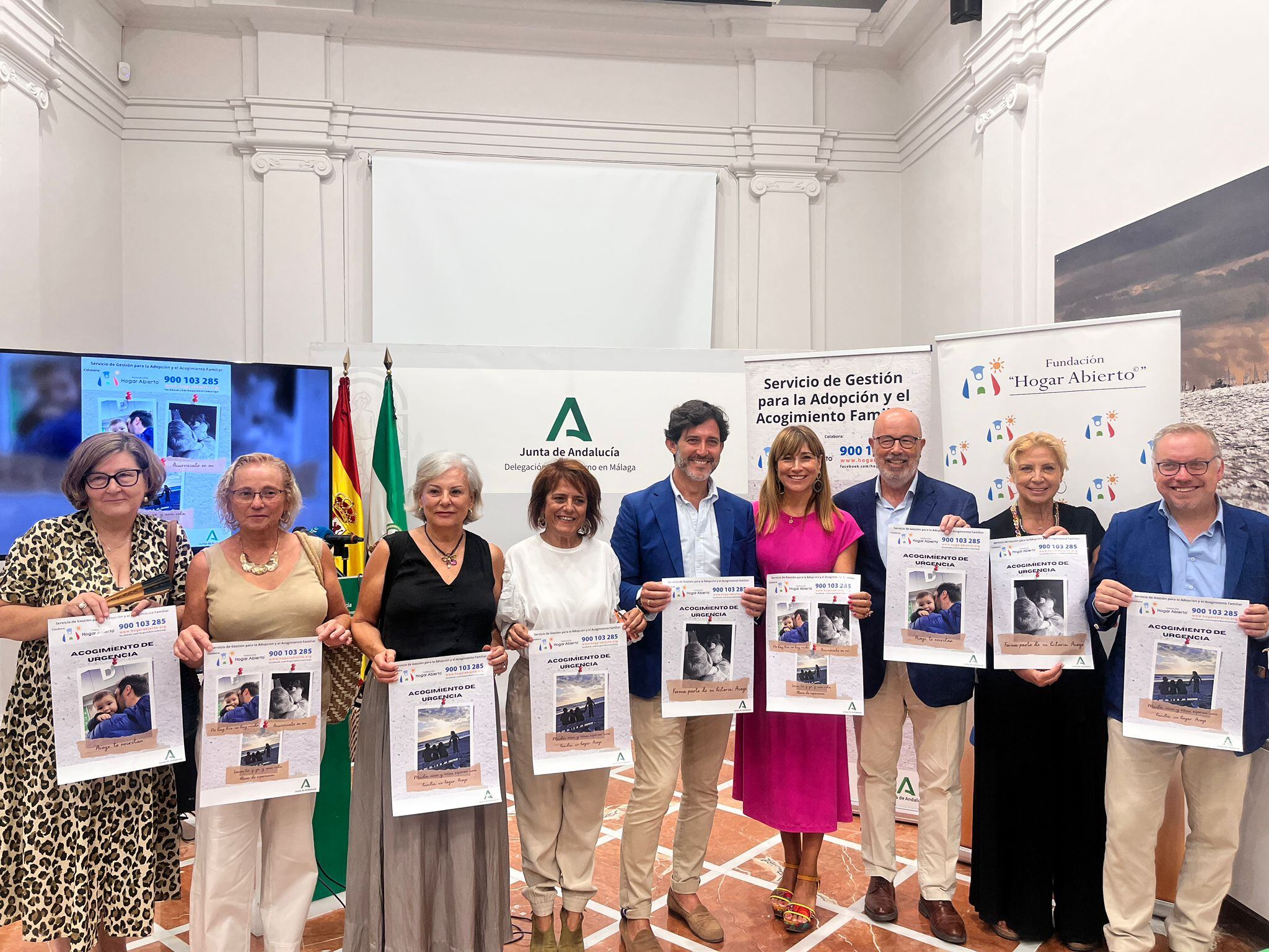 La Junta y Hogar Abierto impulsan una campaña para conseguir familias de acogida urgente