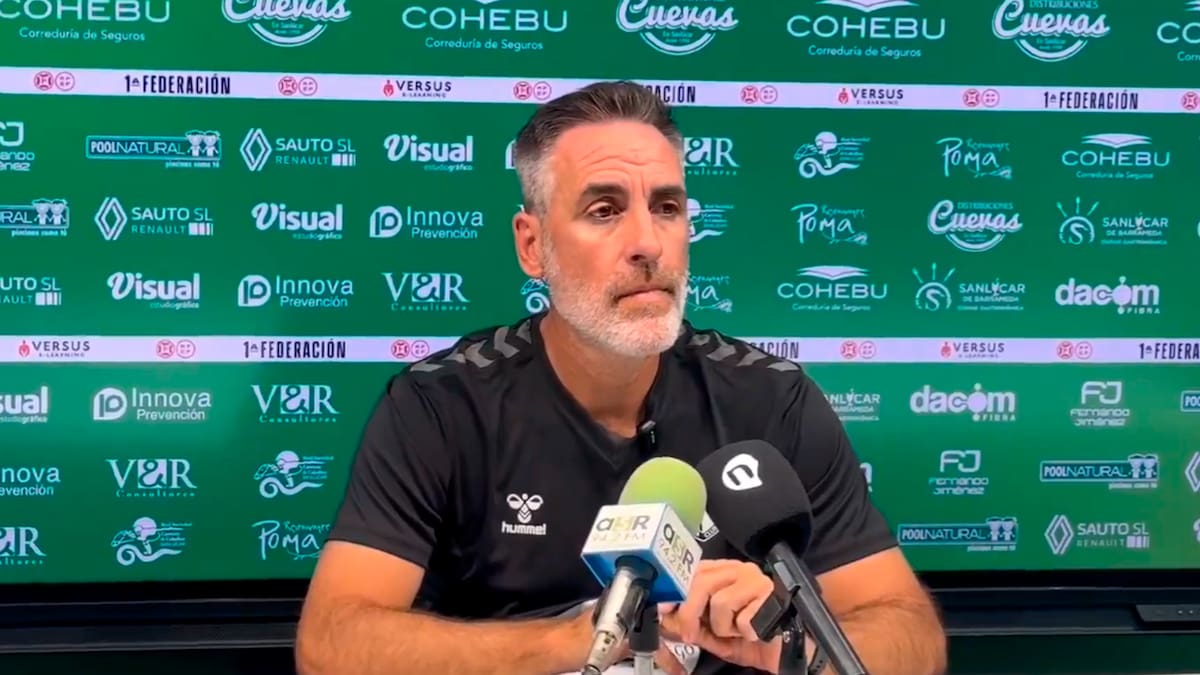 Abel Gómez: "Estoy tranquilo porque veo cómo trabaja el equipo el día a día y estoy convencido que vamos a ir para arriba"