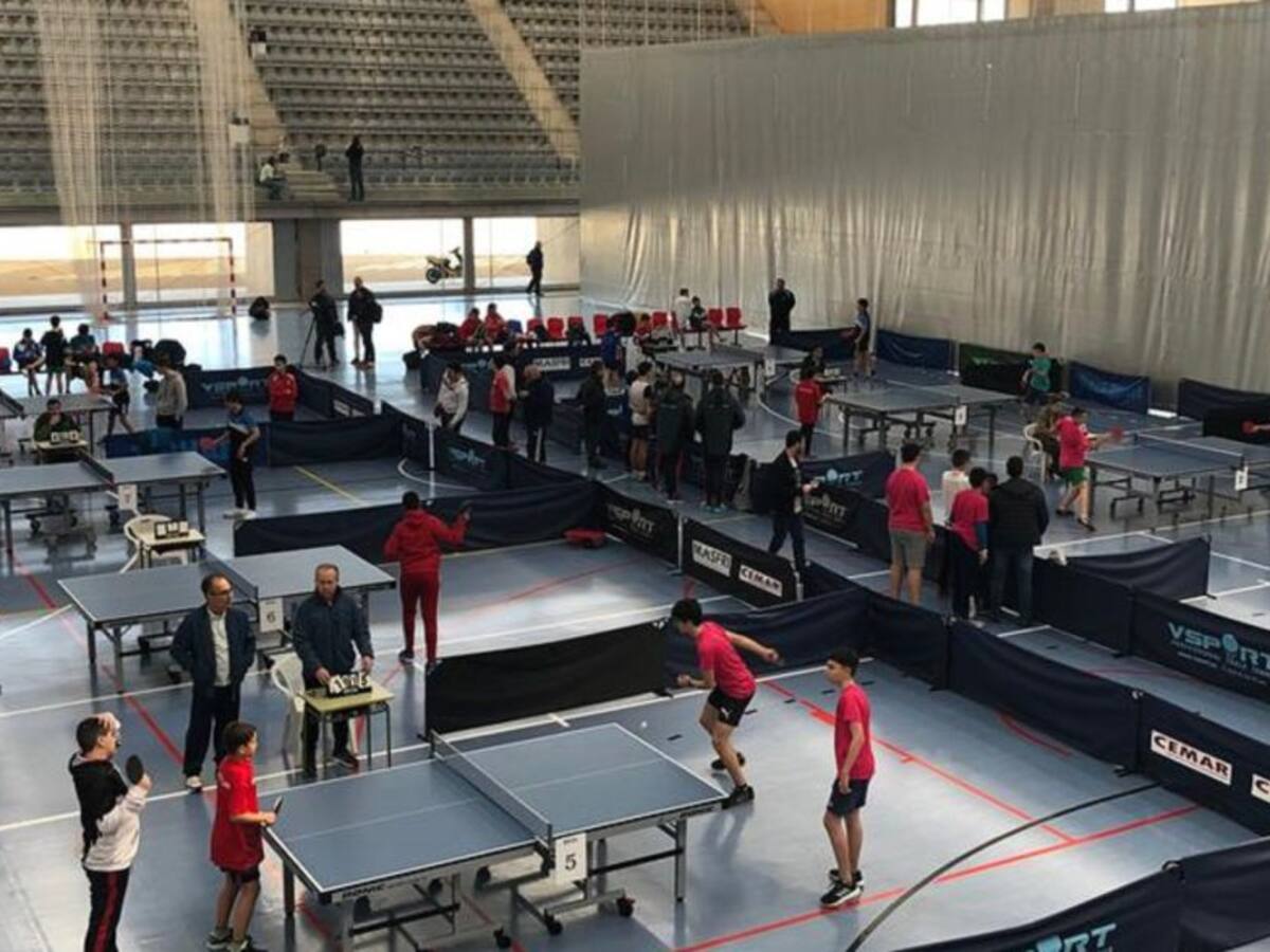 Alcázar de San Juan acoge el Campeonato de España de tenis de mesa