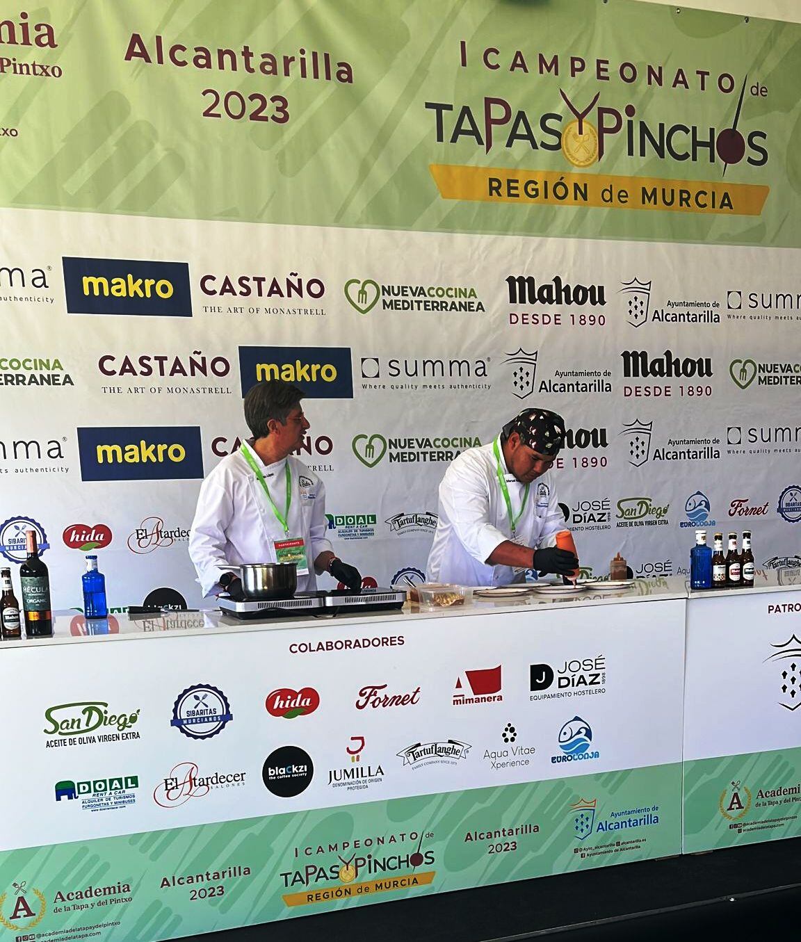 El Campeonato de Tapas y Pinchos de la Región de Murcia se disputa en Alcantarilla