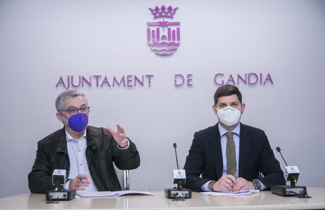 Josep Alandete y José Manuel Prieto dan cuenta de la Junta de Gobierno Local