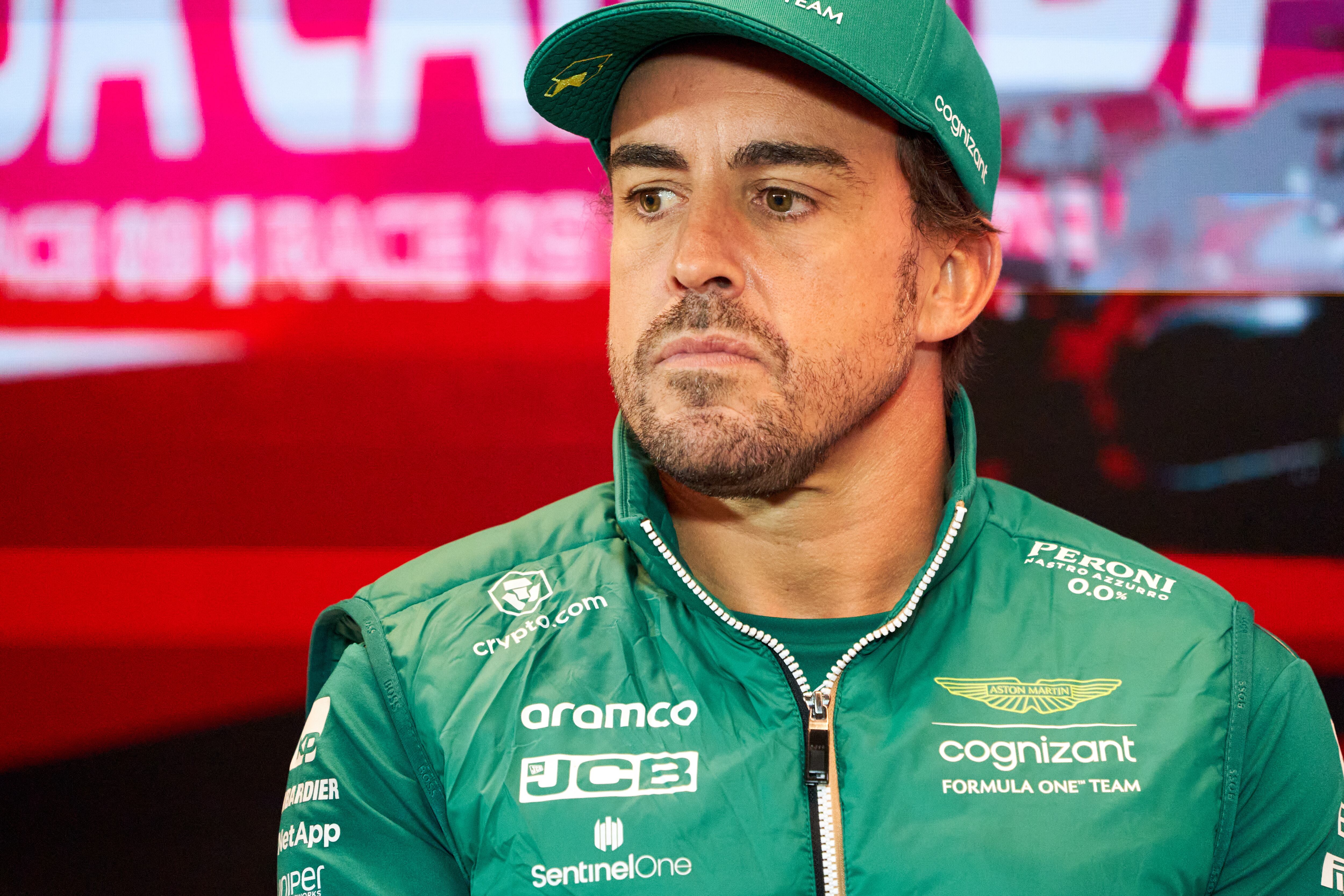 Fernando Alonso en la rueda de prensa del GP de Cánada