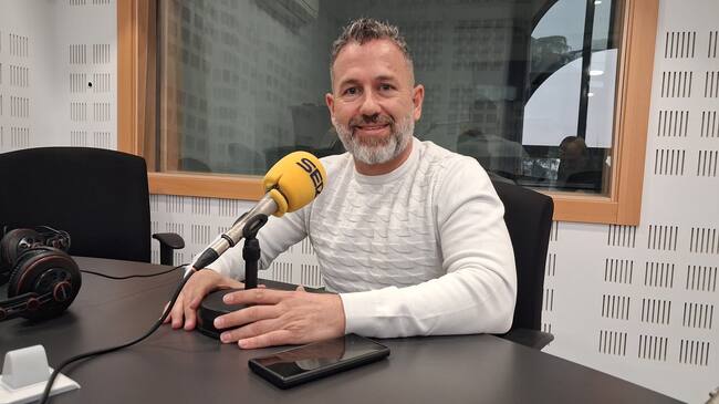David Blázquez, alcalde de Torrejón de la Calzada, en los estudios de SER Madrid Sur