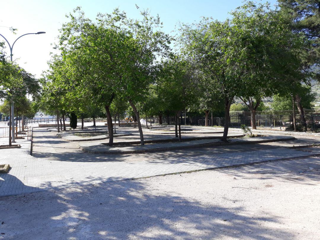 Parque de Educación Vial en el que IU propone ubicar el Apeadero de Autobuses