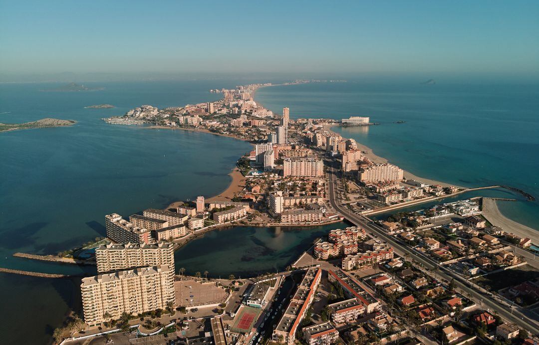 Vista de la Manga del Mar Menor