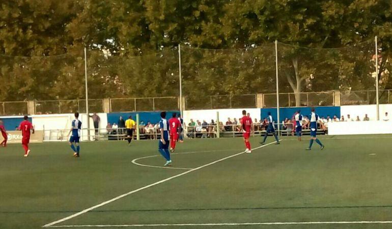 Partido de fúbol base