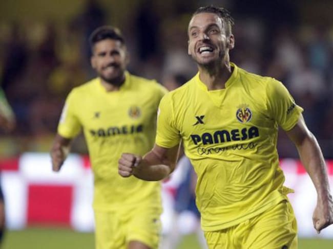 El delantero del Villarreal Roberto Soldado.