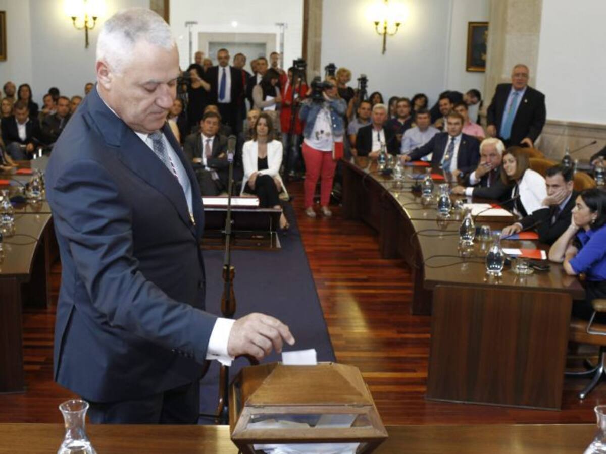 Manuel Martínez, alcalde de Becerreá y diputado no adscrito de la Diputación de Lugo (08/07/2016)