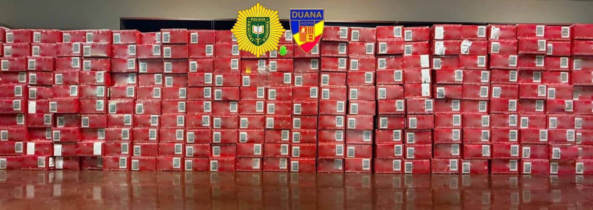 El tabac comissat en una de els quatre operacions d'aquest cap de setmana al Pas de la Casa