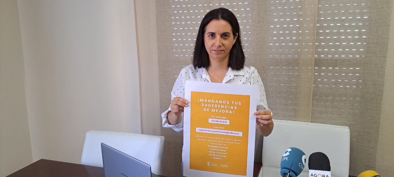 Maite Gandía, concejala de obras y servicios