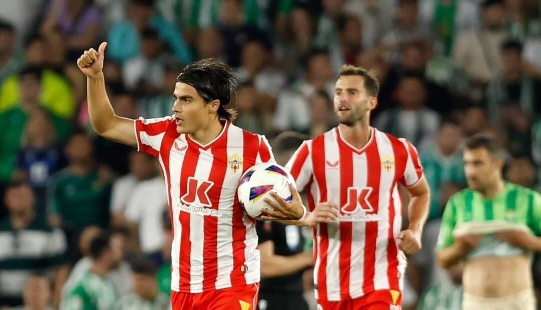 Hizo el segundo gol del Almería ante el Betis.