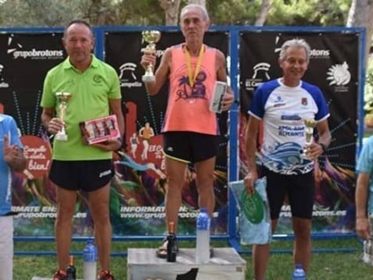 Andrés Mendiola reapareció en el Cross del Amanecer de El Campello