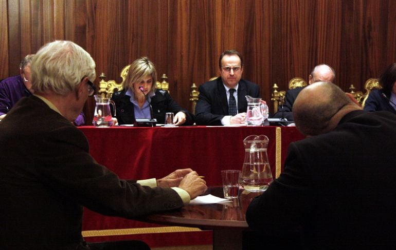 Una imatge d'arxiu del ple de Figueres.