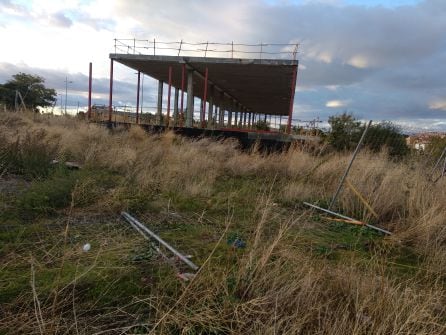 Las obras de la fugtura comisaría de la policía local se abandonaron hace un año por un modificado de obra cuyo sobrecoste no encuentra encaje legal