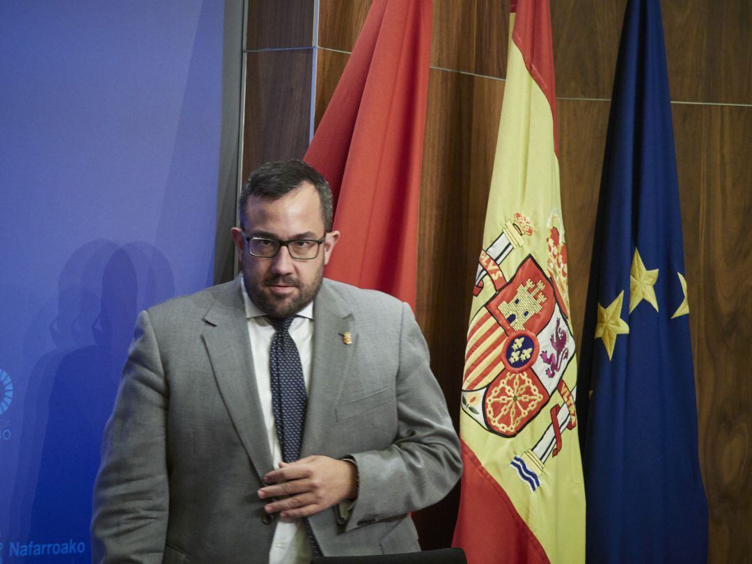 El vicepresidente primero del Gobierno de Navarra, Javier Remírez.