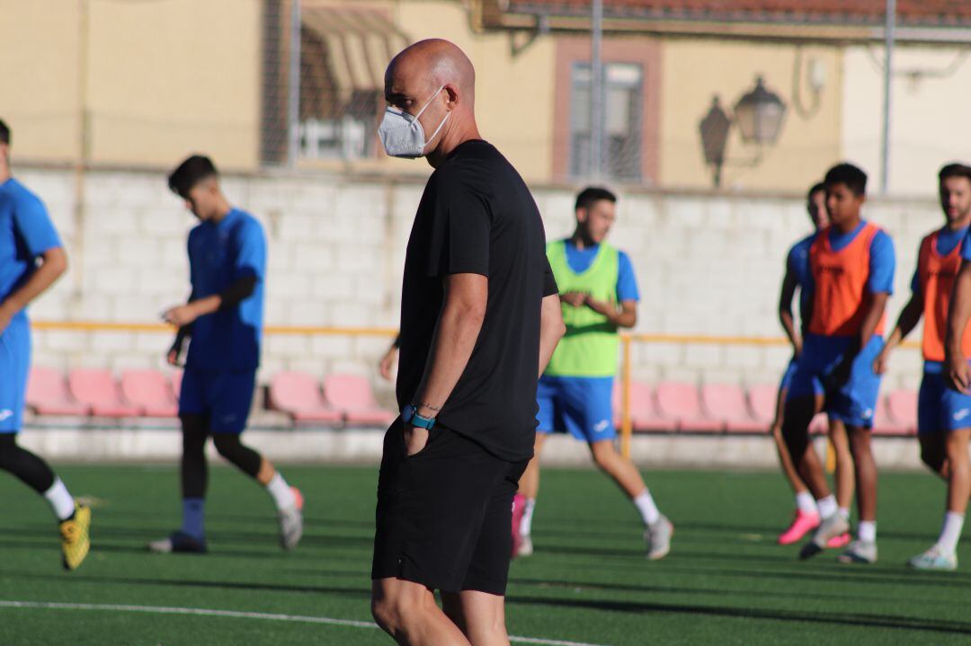 Primer entrenamiento del Conquense 