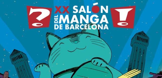 El cartell de la vintena edició del Saló del Manga de Barcelona