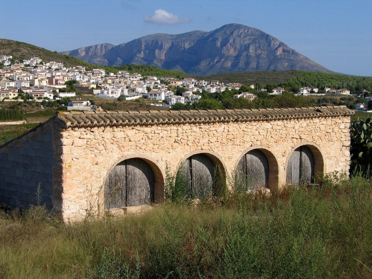 Vista de El Poble Nou de Benitatxell