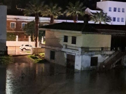 Inundaciones en Tesorillo