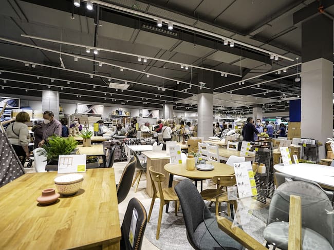 Espacio de JYSK en el CC Arena