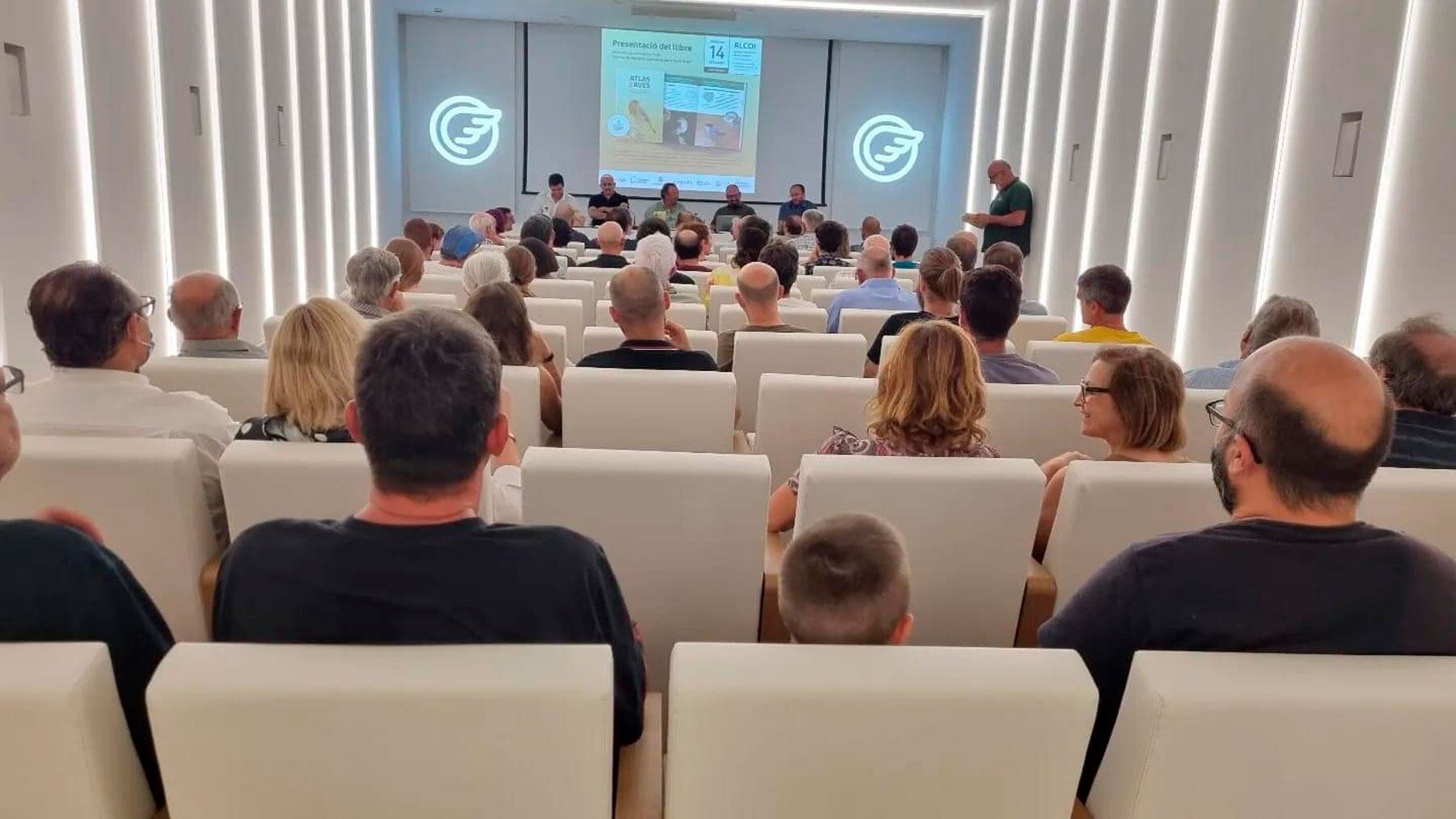 Una de las actividades celebradas en 2022 del Campus de Alcoy de la UA en la sede de Fundación Mutua Levante