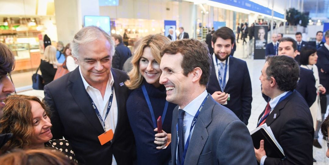 González Pons, junto a Pablo Casado