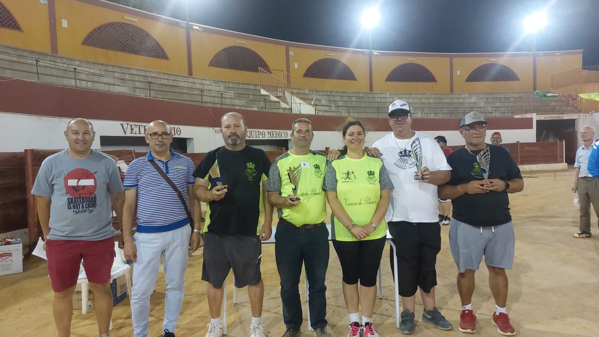 Entrega de premios a la categoría absoluta masculina