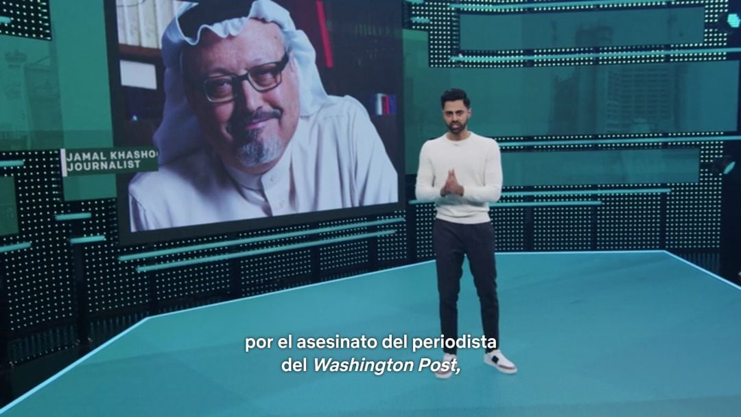 Fotograma del programa satírico &#039;Patriot Act&#039;