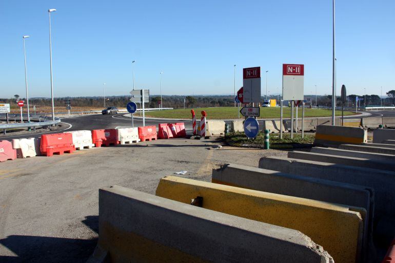 Tram d'N-II en obres