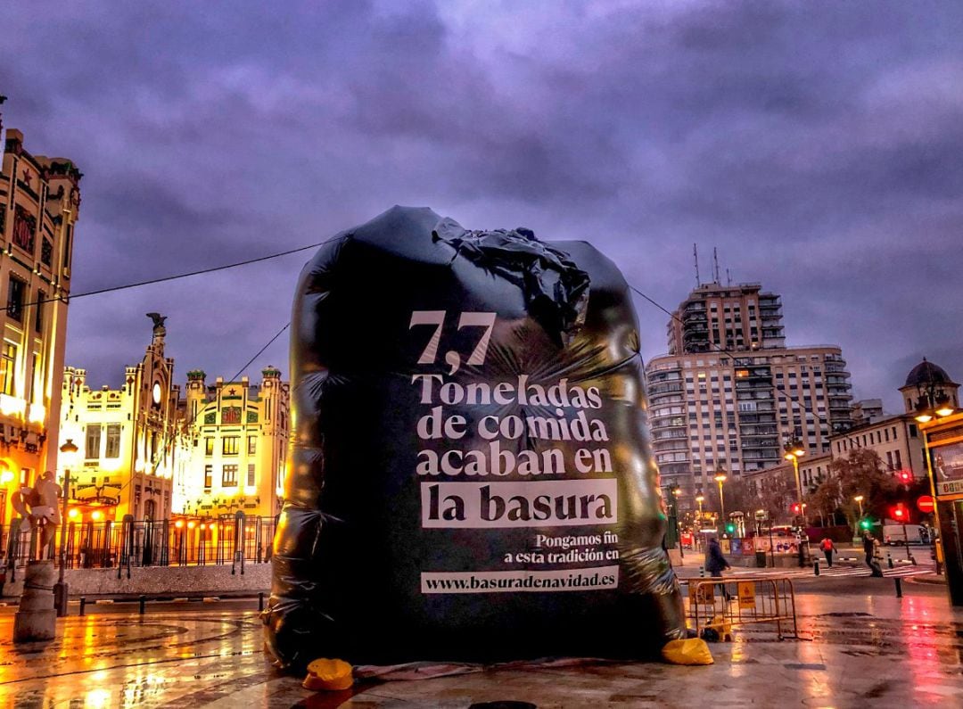 La campaña se está llevando a cabo en la Plaza de toros