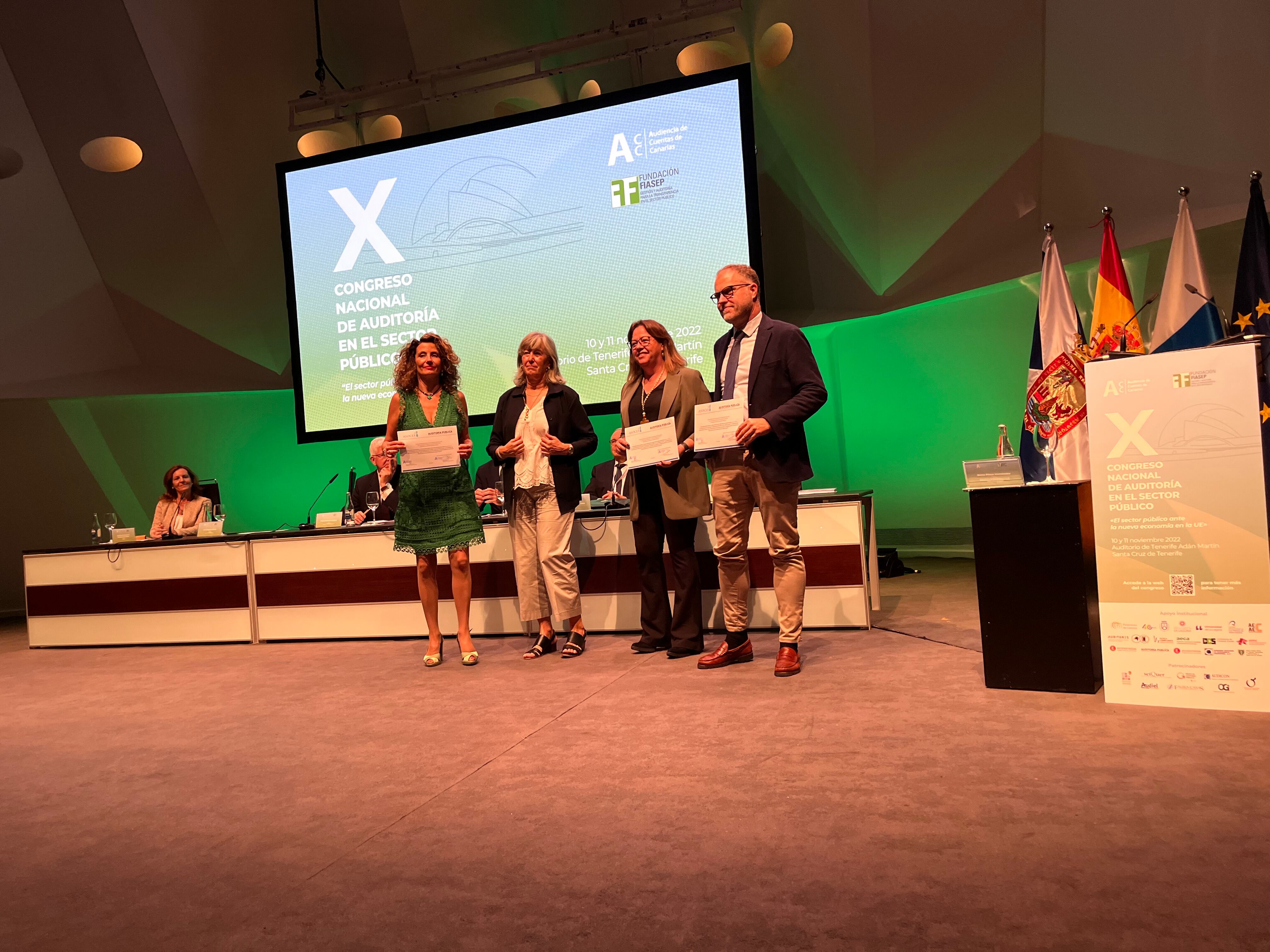 Funcionarios premiados