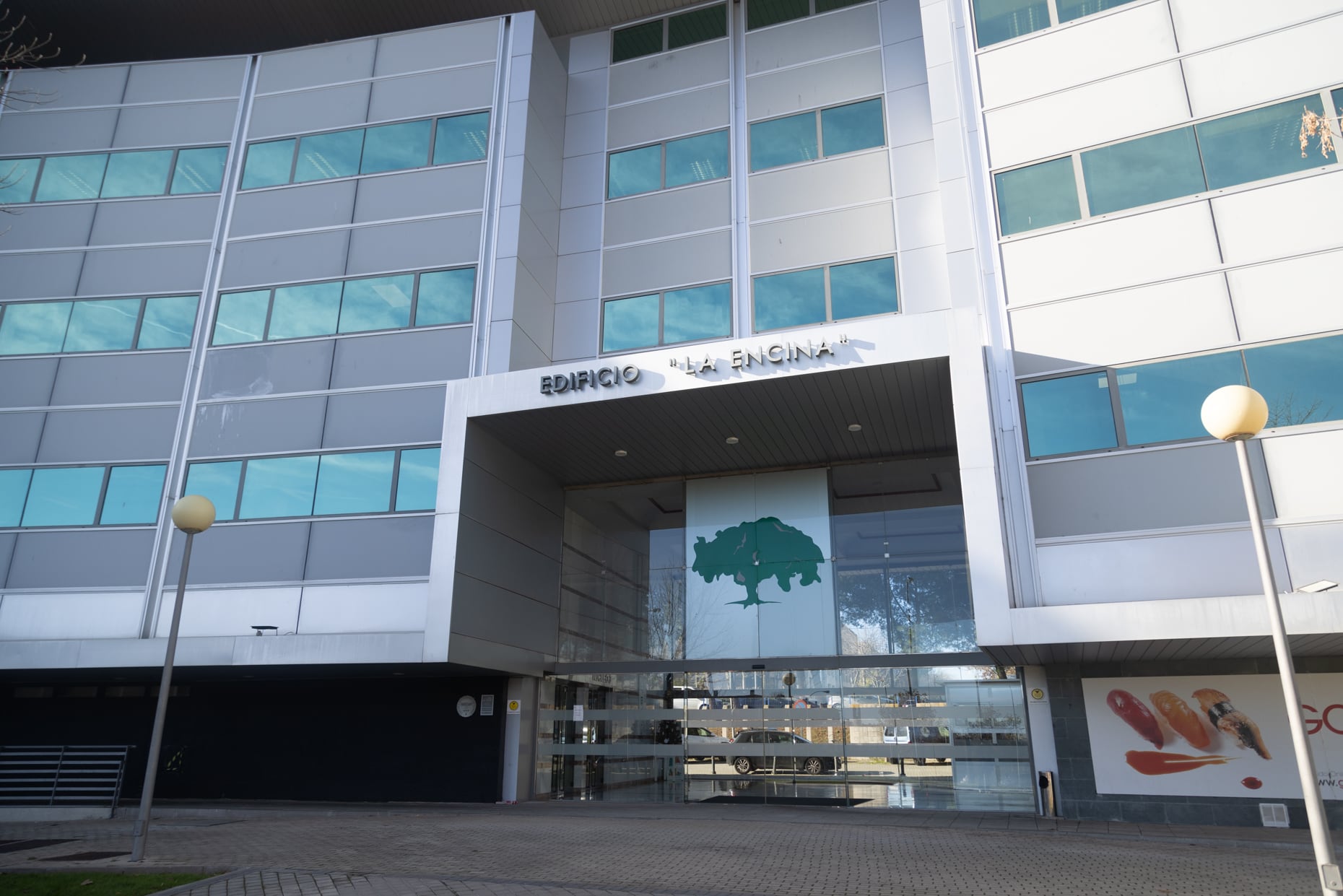 Fachada del edificio 'La Encina'