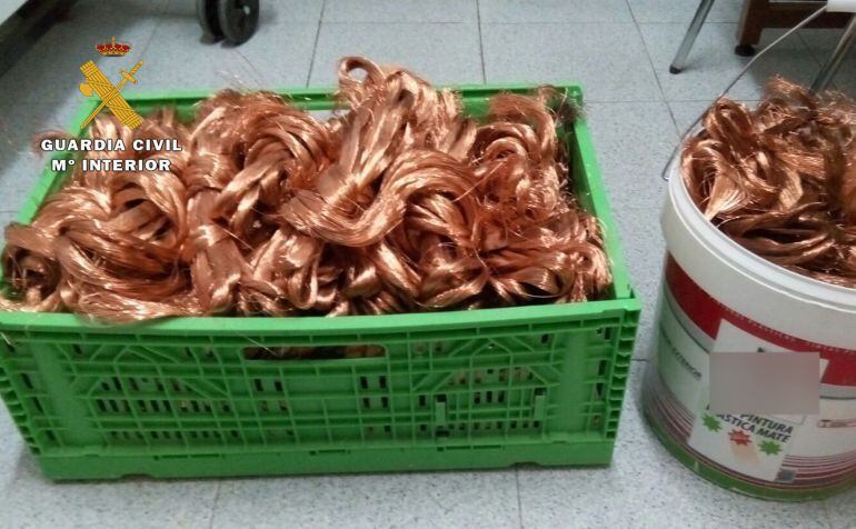 El robo de cable de cobre se ha reducido en la provincia un 25%