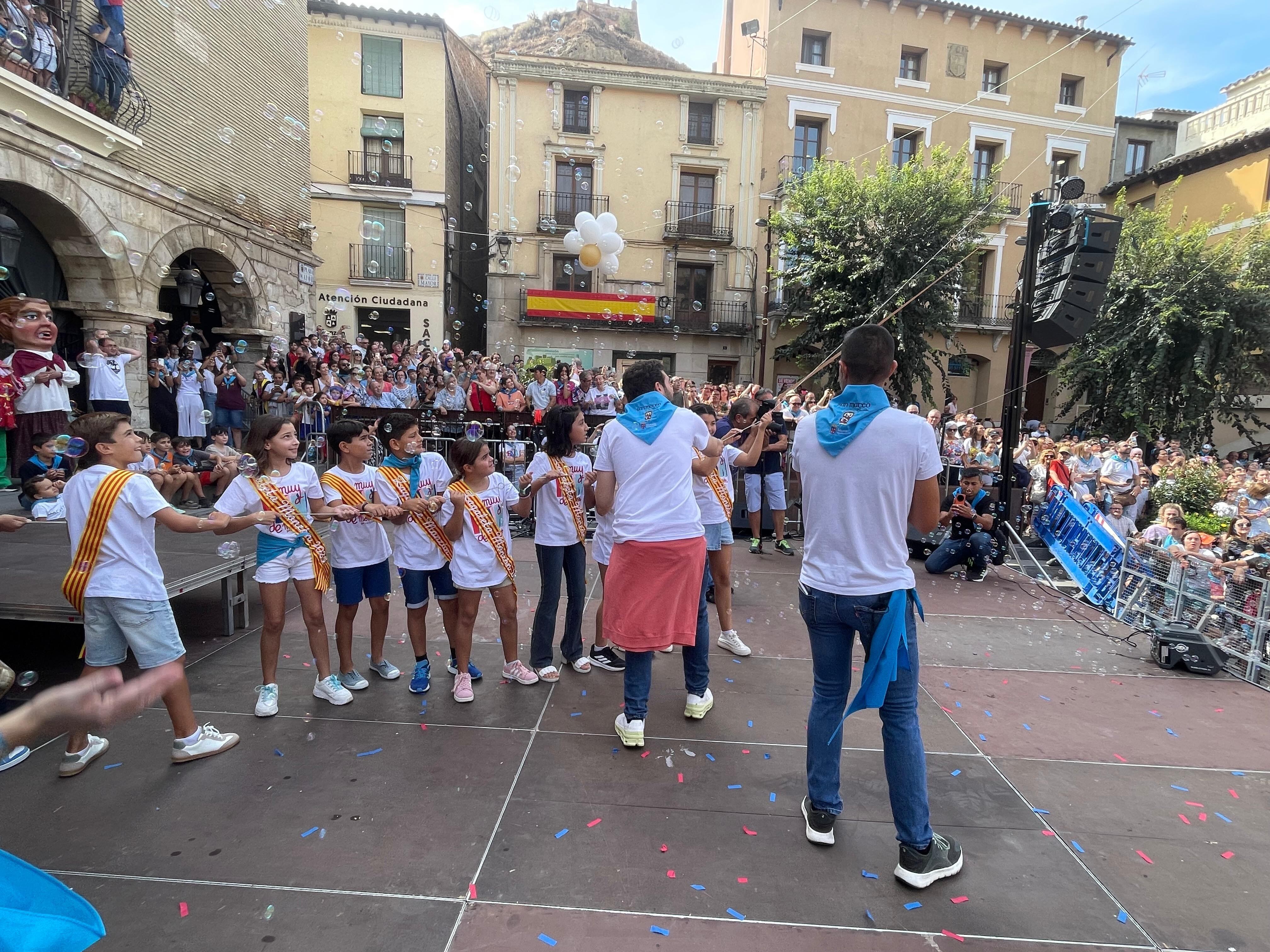 Chupinazo infantil en Monzón