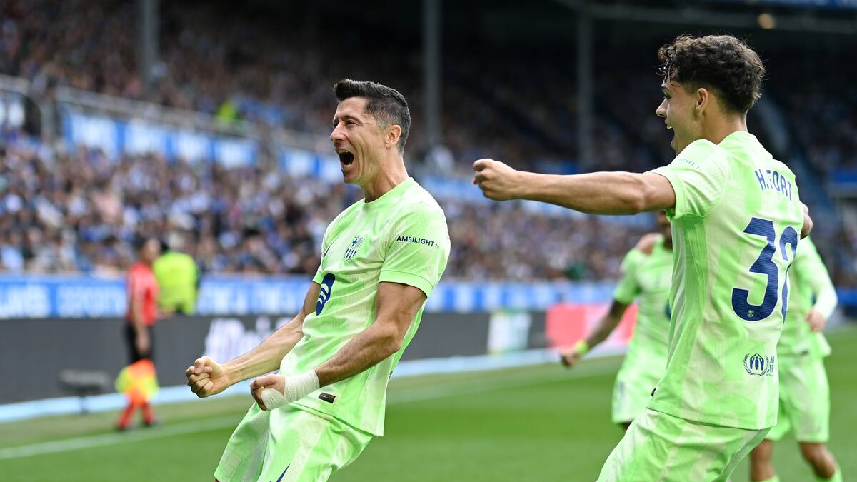 El Barça vuelve a la senda de la victoria en liga con una goleada al Alavés