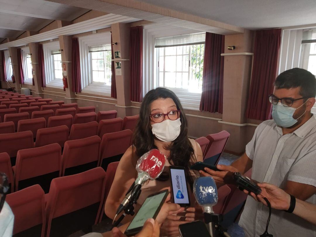 La consellera Mónica Oltra de visita este miércoles en Alicante