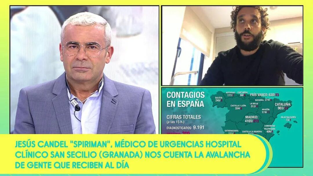 Un médico, contra &#039;Sálvame&#039; por el coronavirus