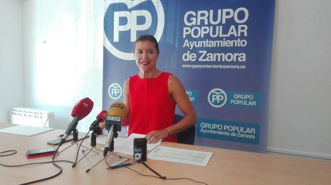 La nueva delegada territorial de la Junta de Castilla y León, Clara San Damián