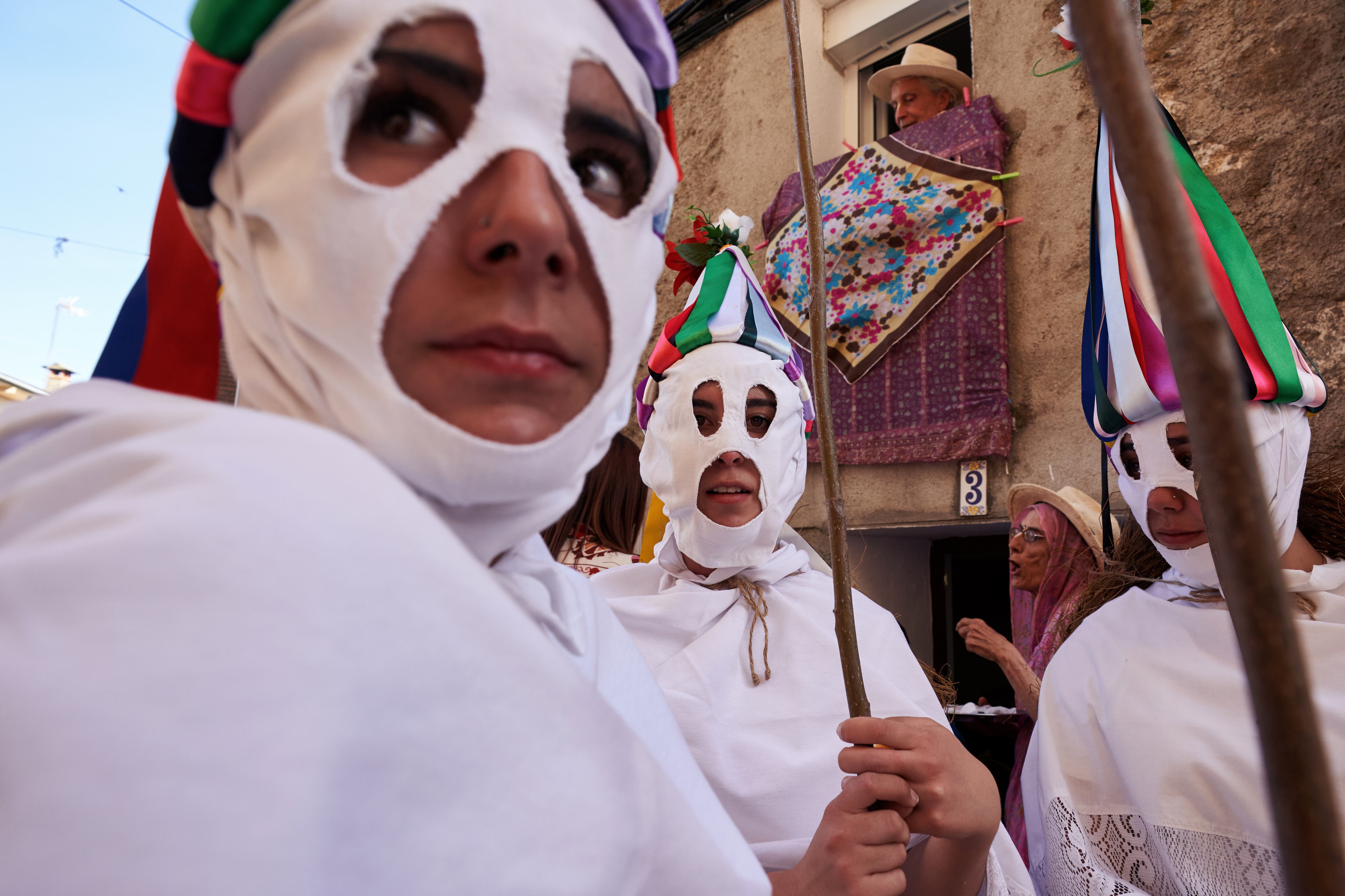Los zarramaches de Casavieja fueron también protagonistas en Mascarávila