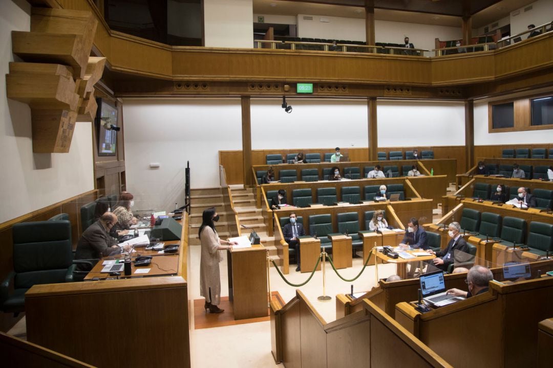 Pleno del Parlamento vasco