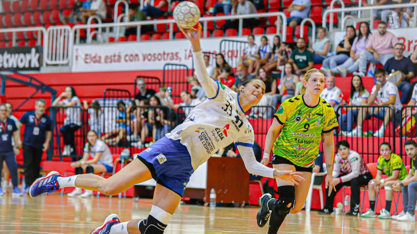 Bea Escribano jugó su último partido en Elda