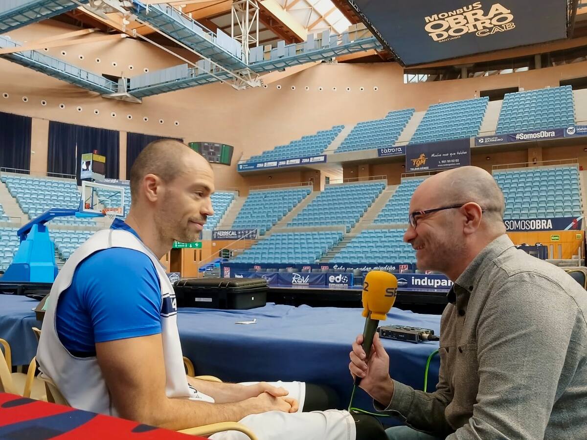Entrevista a Oliver Stevic, jugador del Obradoiro CAB