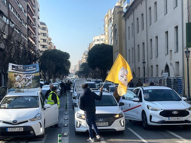 Los taxistas protestarán este miércoles en València