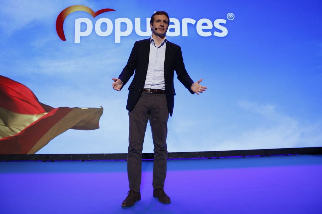 El líder del PP, Pablo Casado.