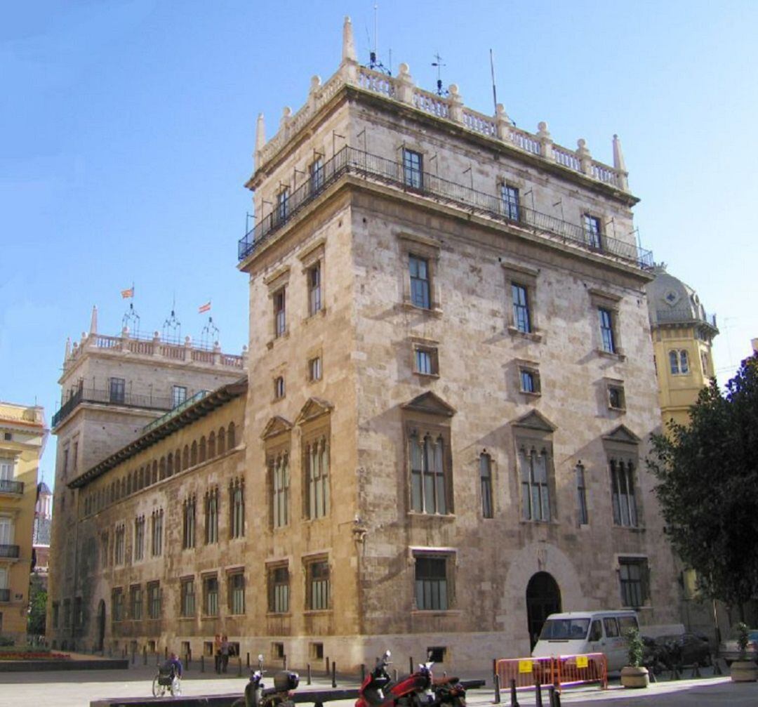 Fachada del Palau de la Generalitat