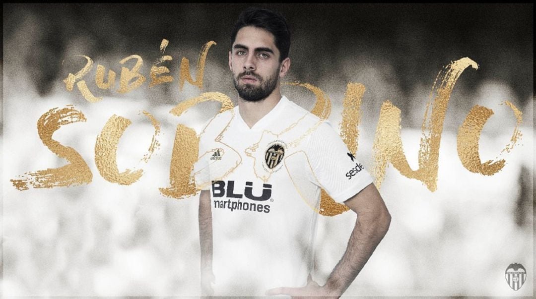 Rubén Sobrino, fichaje oficial del Valencia.